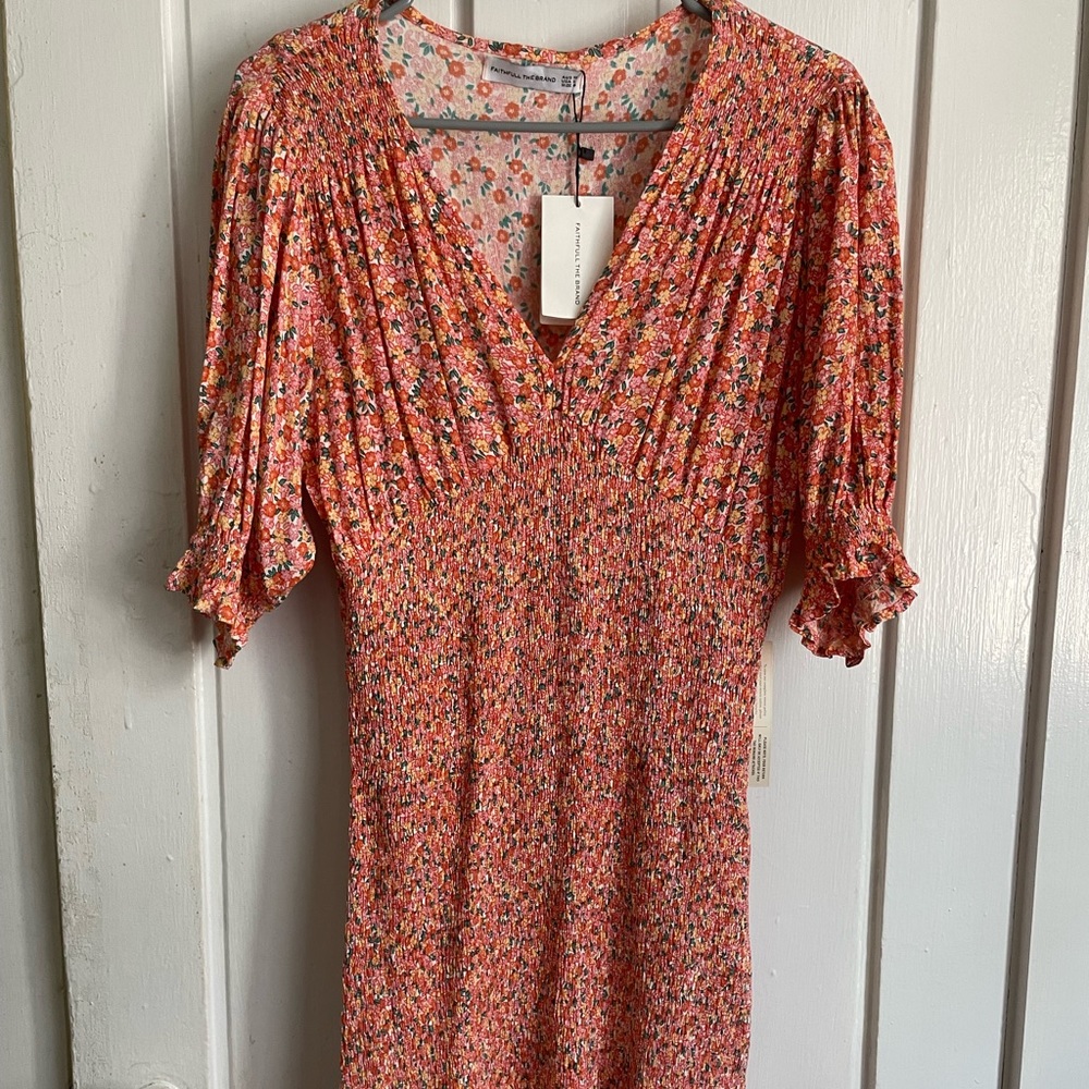 Faithful the Brand floral print mini dress - Picture 4 of 5